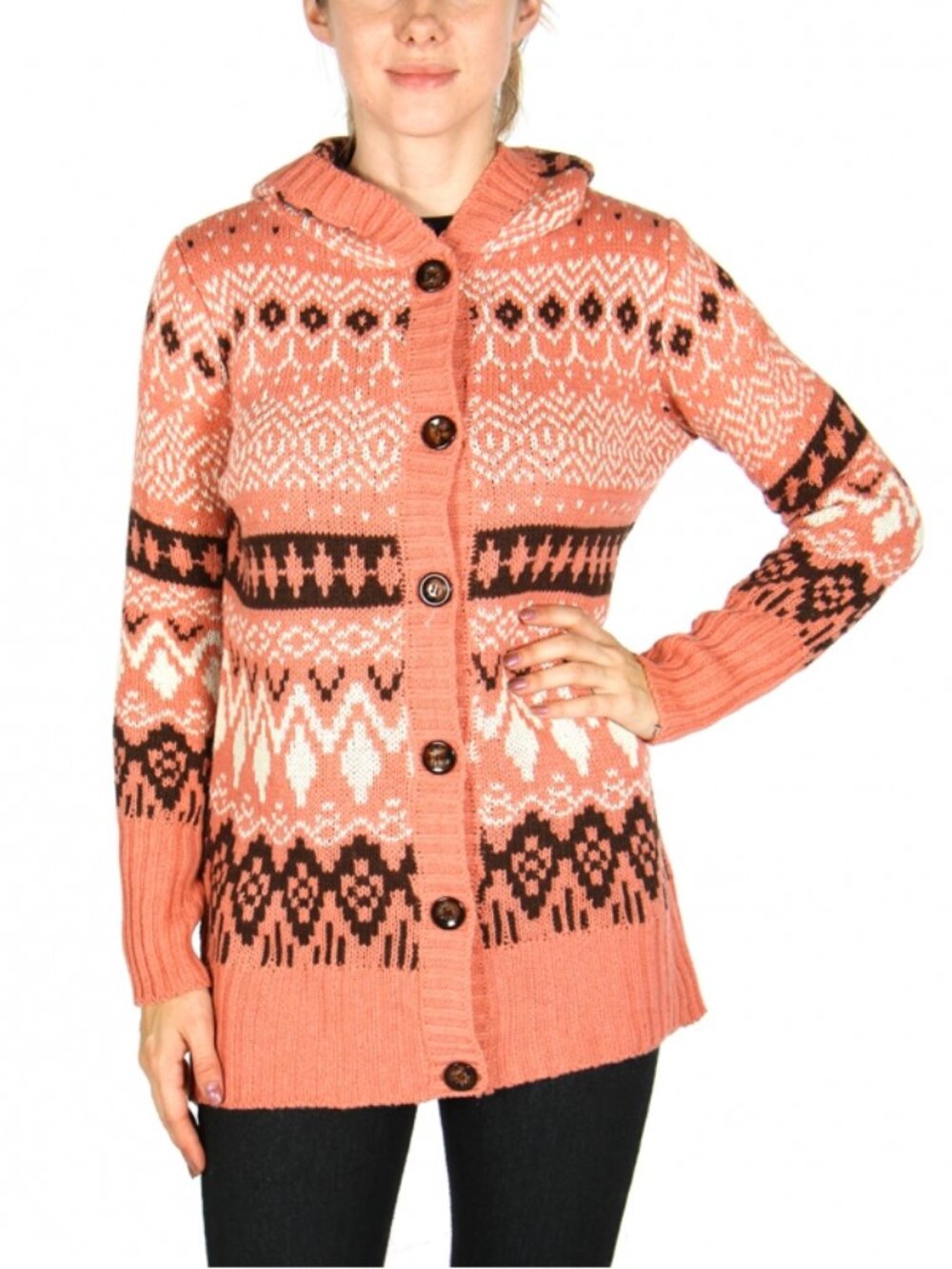 Hooded Knit Sweater